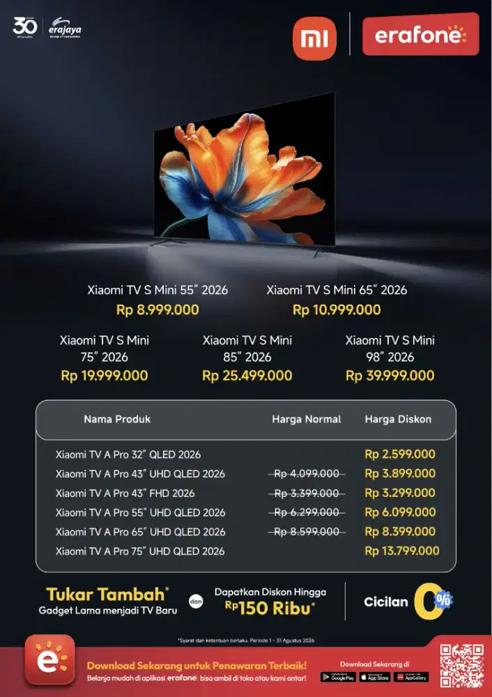 Google TV promo kemerdekaan