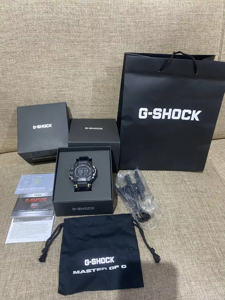 JUAL CASIO G-SHOCK GPR-H1000-1 RANGEMAN ORIGINAL — KONDISI LIKE NEW