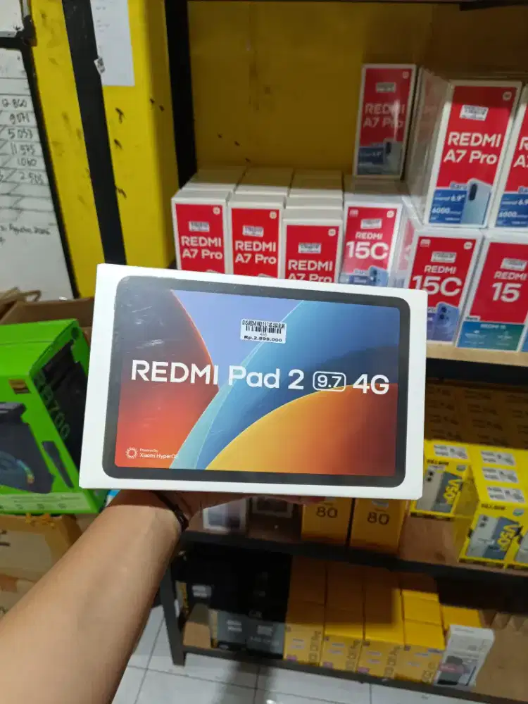 REDMI PAD 2 9.7 4G 4) 64 ATLANTIS DAHSYAT