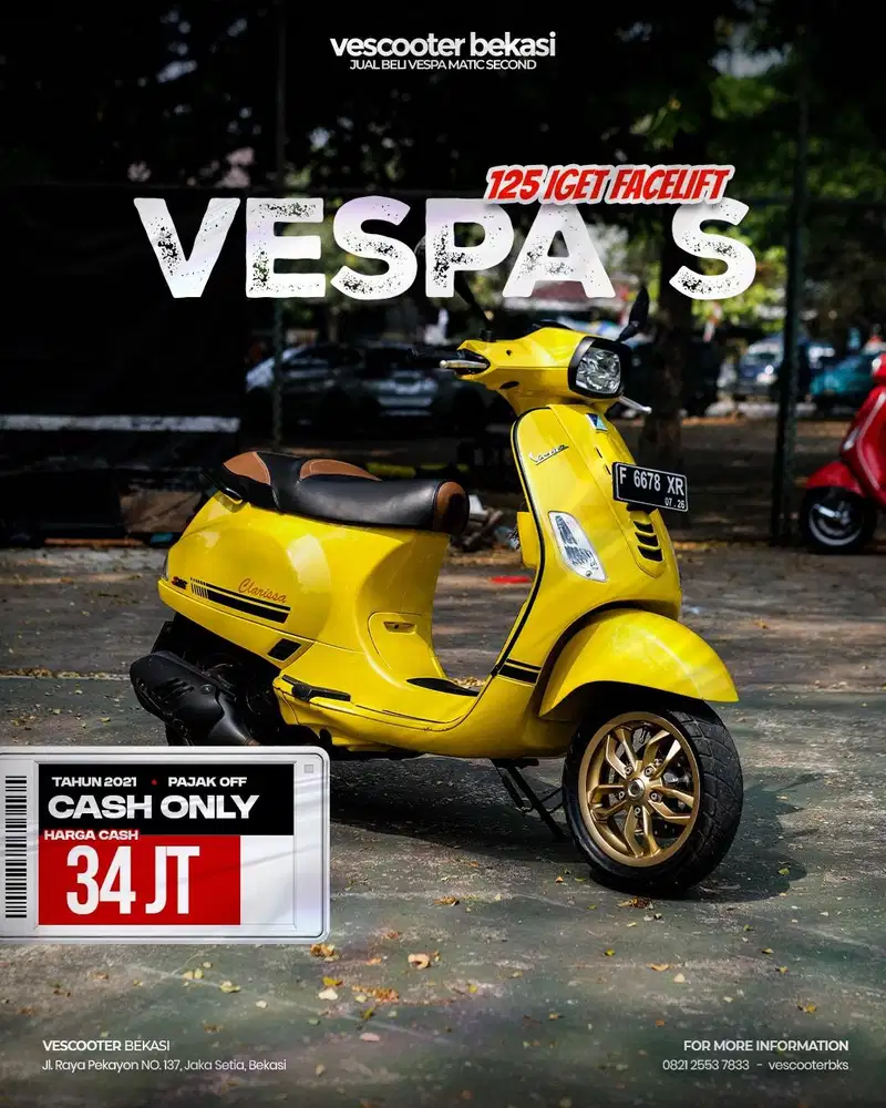 PIAGGIO VESPA MATIC VESPA S 125 IGET FACELIFT 2021