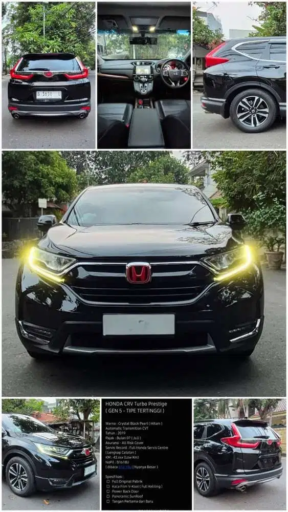 Honda CR-V 2019 Bensin