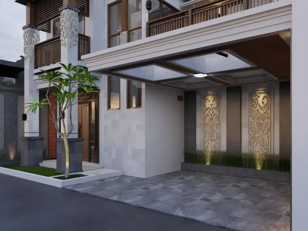 Rumah Modern Minimalis Full Furnished di Palagan
