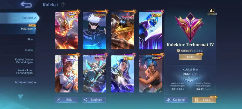 Akun mobile legends