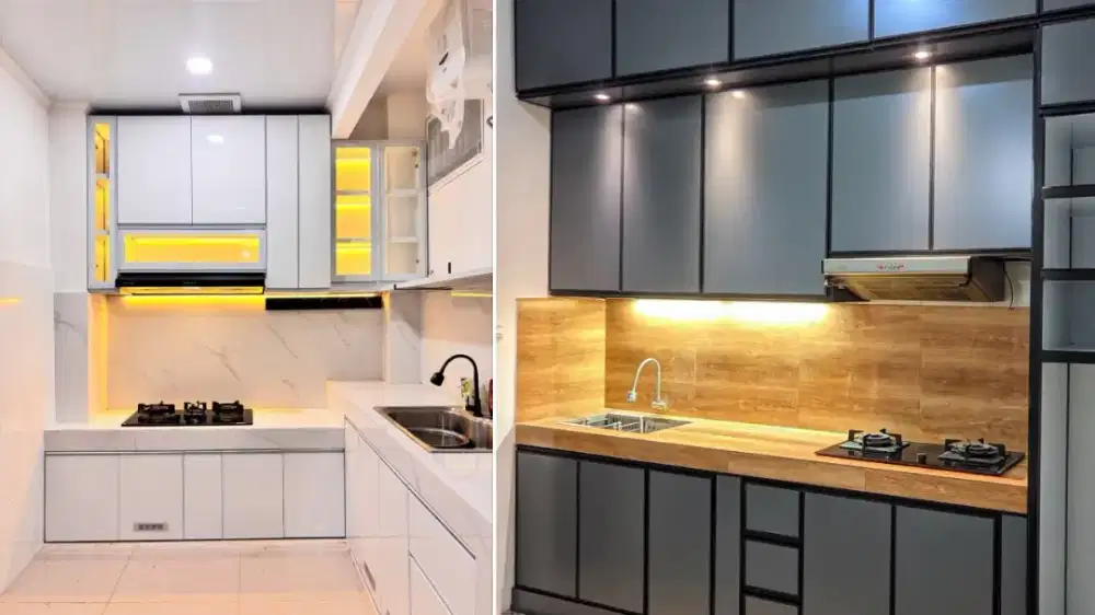 Kitchenset aluminium ACP murah