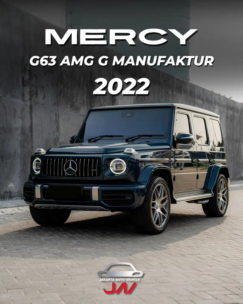 Mercedes Benz G63 AMG G Manufaktur 2022 / LOW ODO / LIKE NEW