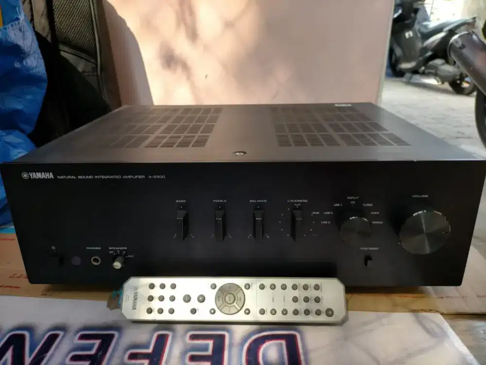 Amplifier Yamaha natural integrated AS300
