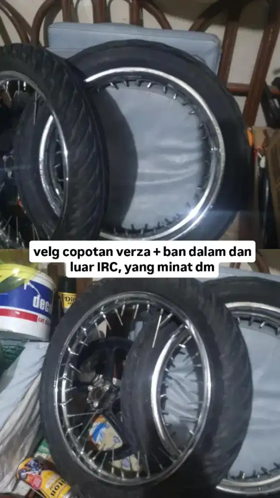 Velg DiD Ring 17 + Ban Masih tebel