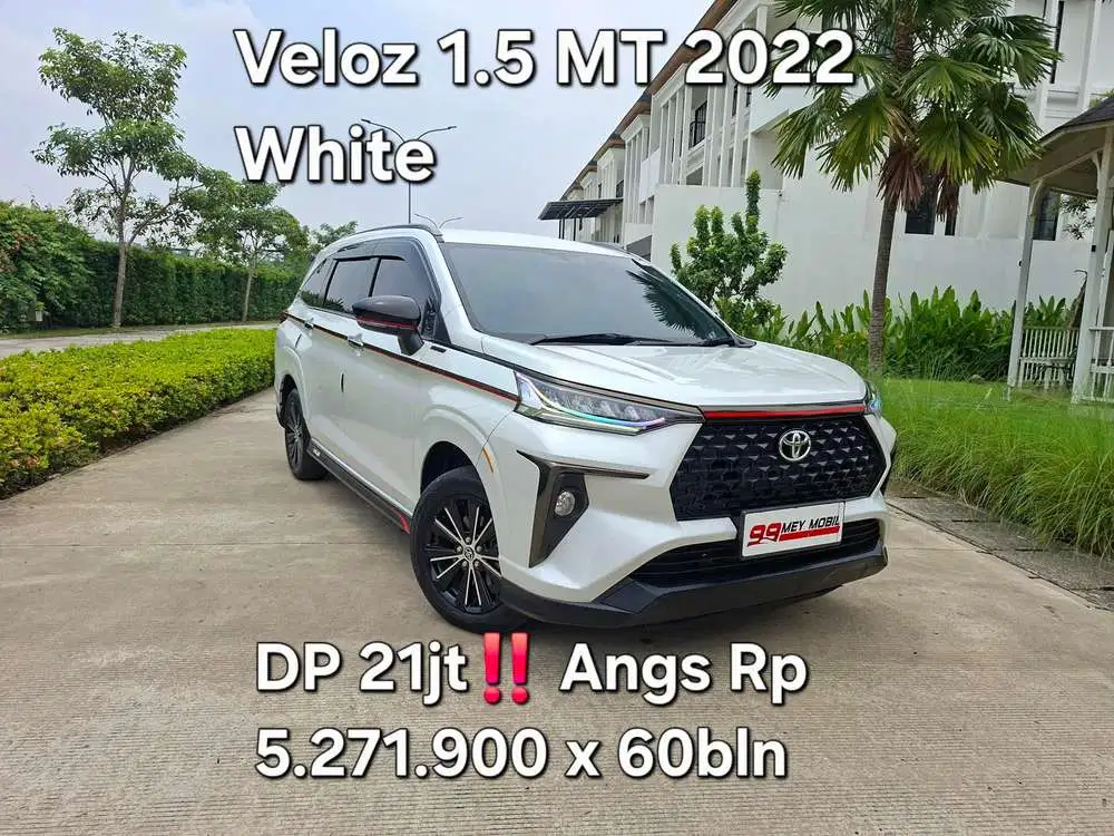 Veloz 1.5 MT 2022 White avanza 1.5 G MT 2022 Xpander excced MT 2022