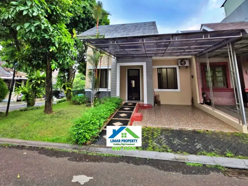 Rumah Cozy LT.215 Turun Harga Cluster Favourite Legenda Wisata Cibubur