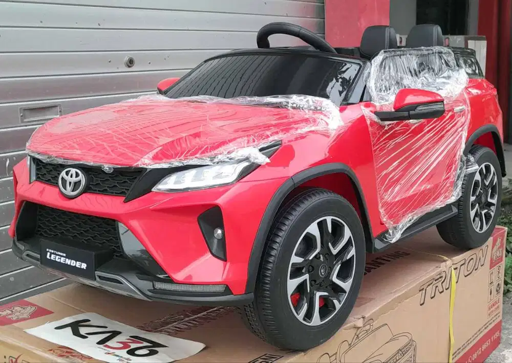 Mainan Mobil Aki Anak Fortuner Double Dinamo PMB M 7588 Lisensi