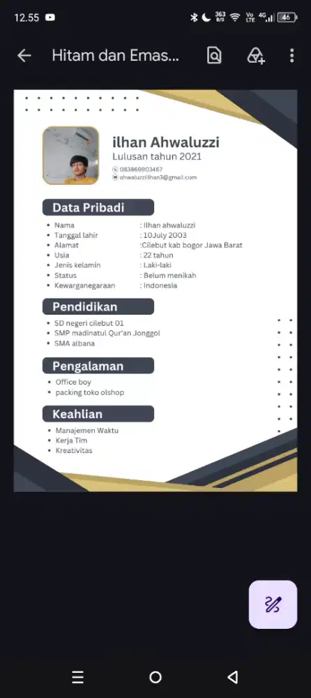 Mencari pekerjaan