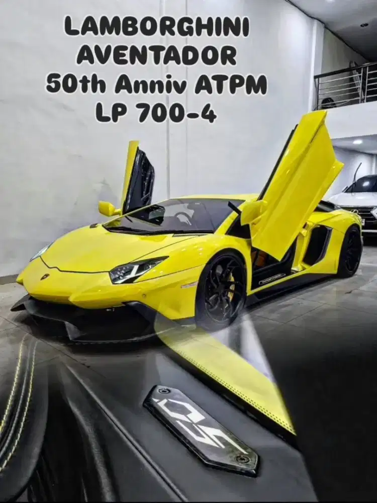 AVENTADOR ATPM 50th Anniv LP 700-4 2013 / 2014 Kuning aventador