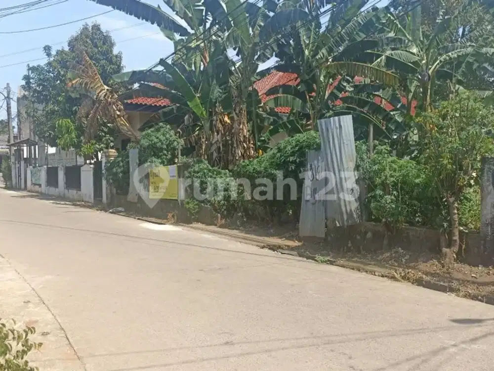 Tanah Komersil di Pinggir Jalan Meruyung, Turun Harga