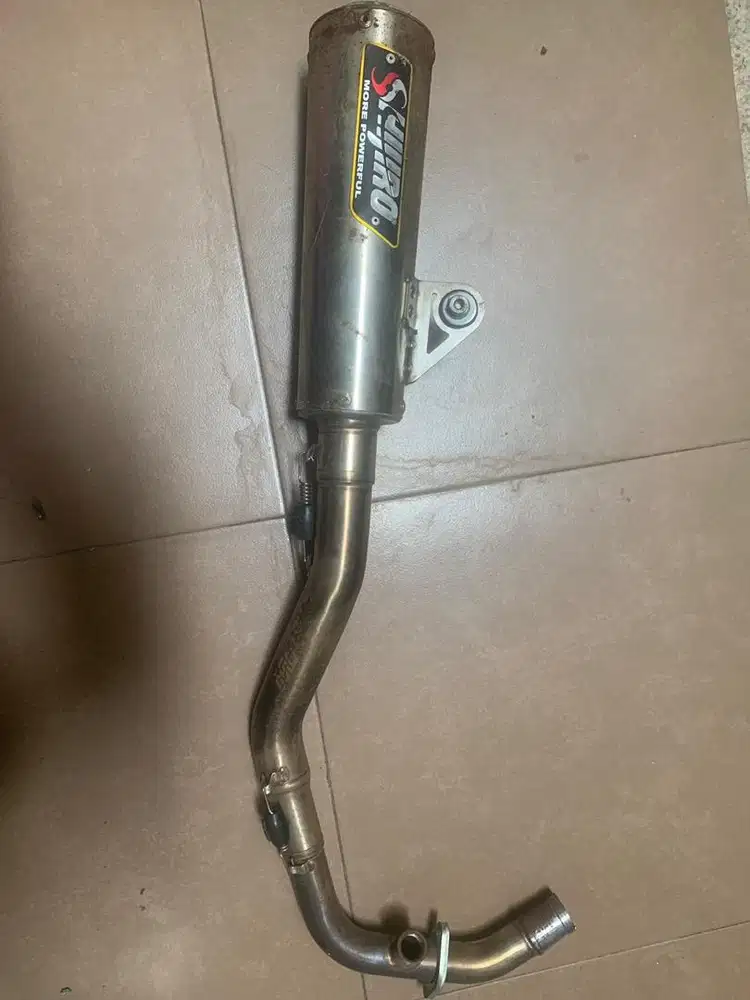 Knalpot Shijiro Fullsystem (monster 1) Vespa Sprint