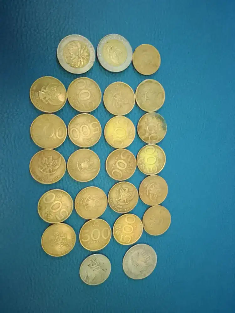 Yang Coin Lima ratusan dan Seribuan