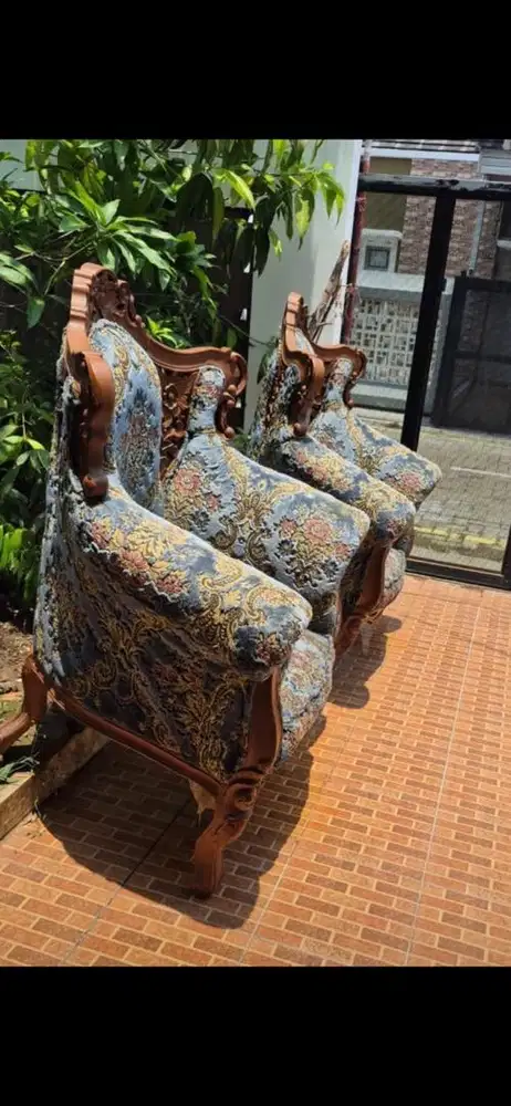 JUAL SOFA/KURSI KAYU JATI