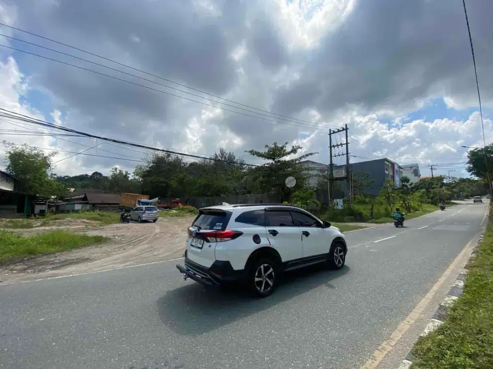 Tanah 2.1 ha, premium menghadap langsung ke jalan raya MT Haryono