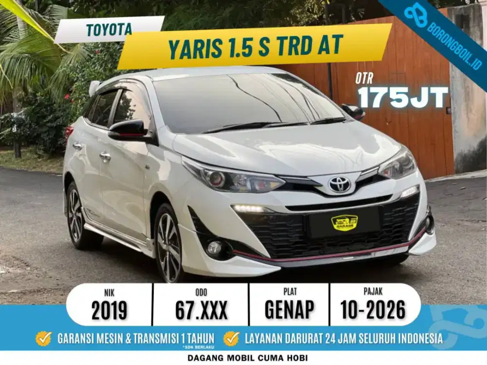 Toyota Yaris 1.5 S TRD at 2019 Putih