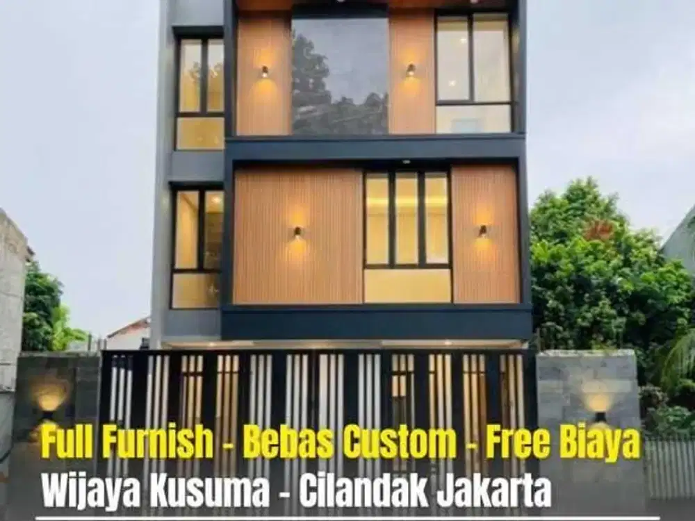 Rumah Mewah Full Furnish Lokasi Strategis di Jl. Taman Wijaya Kusuma Cilandak Barat Jakarta Selatan