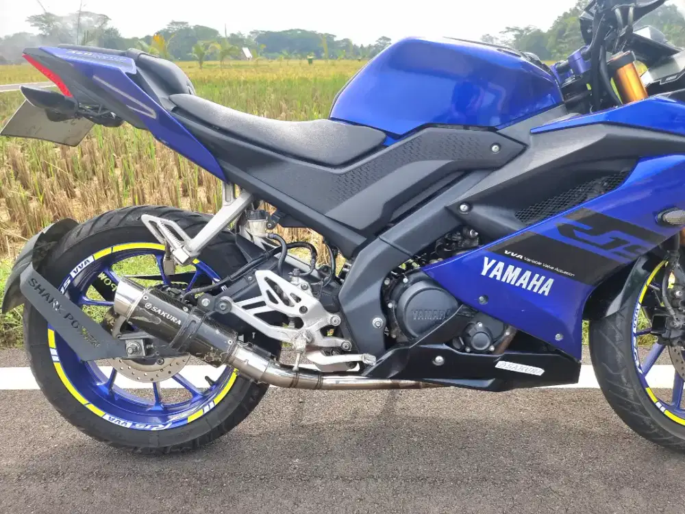 Knalpot Sakura Asli  Yamaha R15 V3