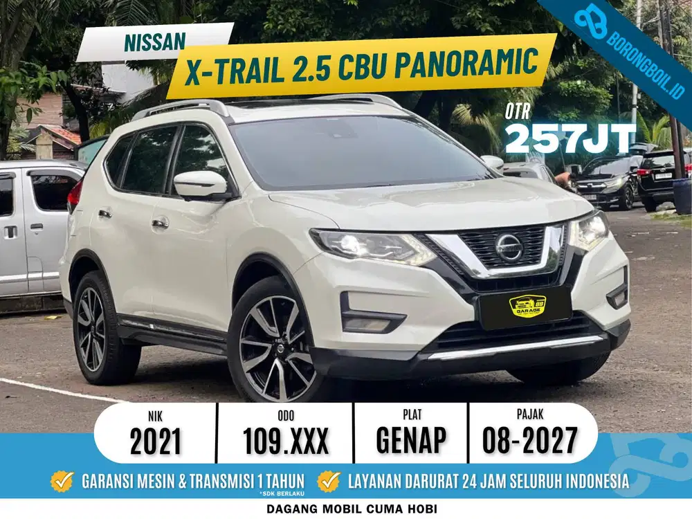 Xtrail 2.5 CBU Panoramic 2021