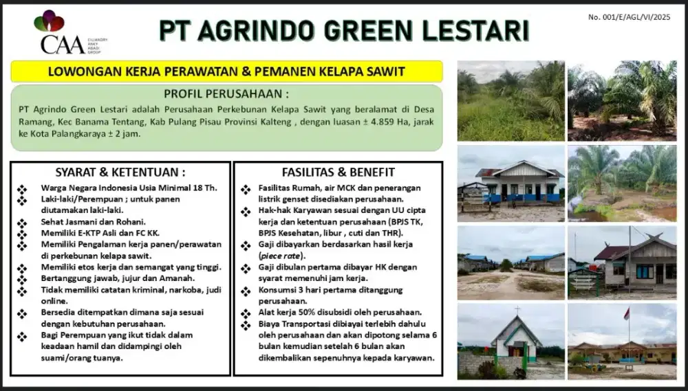 Lowongan kerja pemanan