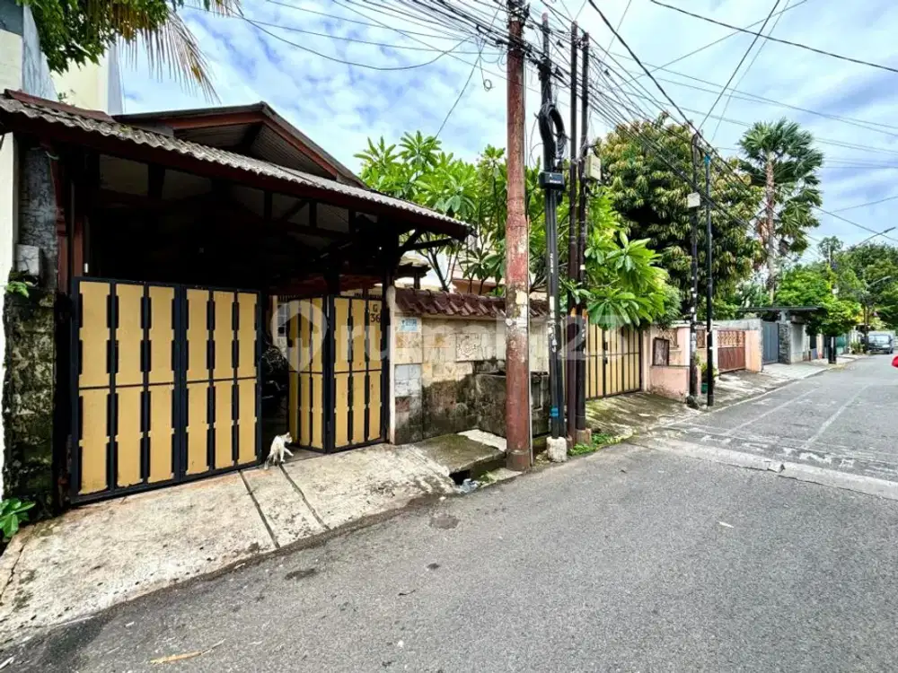 KOMPLEK LIGA MAS PANCORAN, RUMAH SIAP HUNI LUAS 218 M2