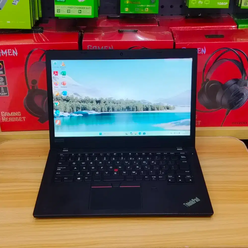 ThinkPad L480 i5-8250U RAM 8GB SSD 256GB Siap Pakai Garansi
