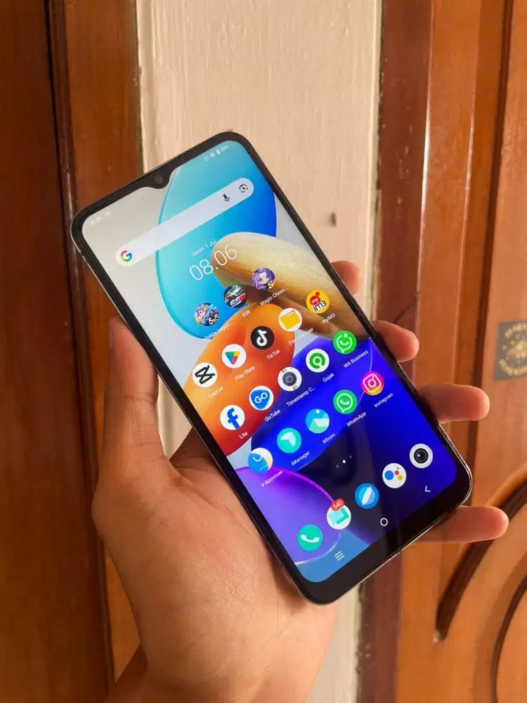 Vivo Y22 ram 4/64gb hp casan ori