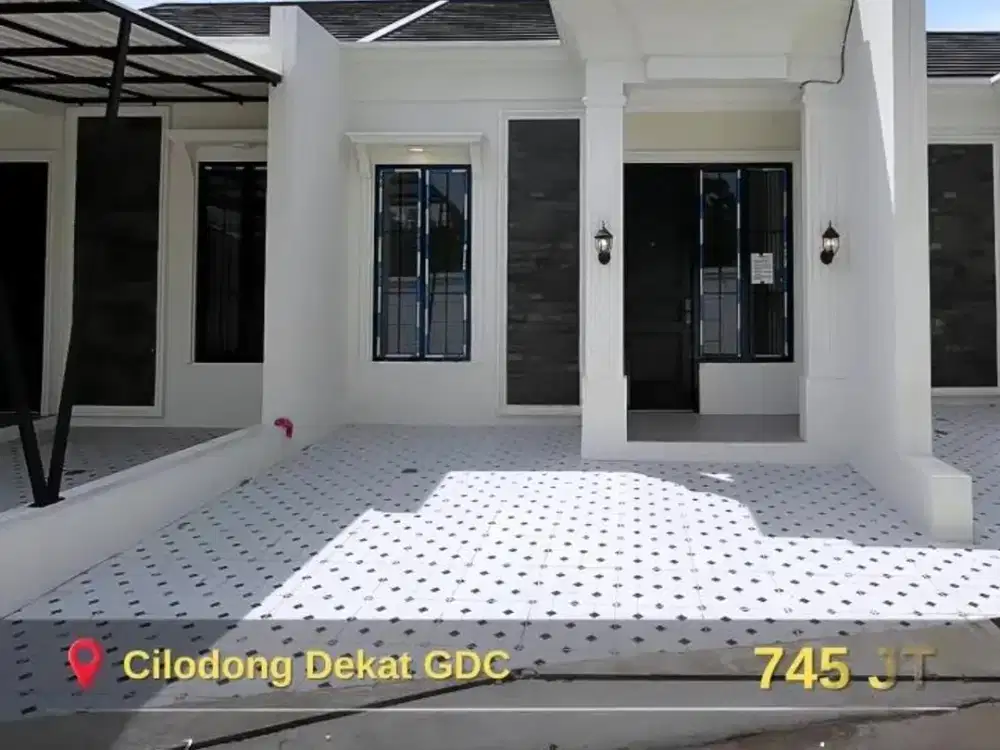 Rumah Murah Siap Huni Dalam Cluster di Cilodong Depok