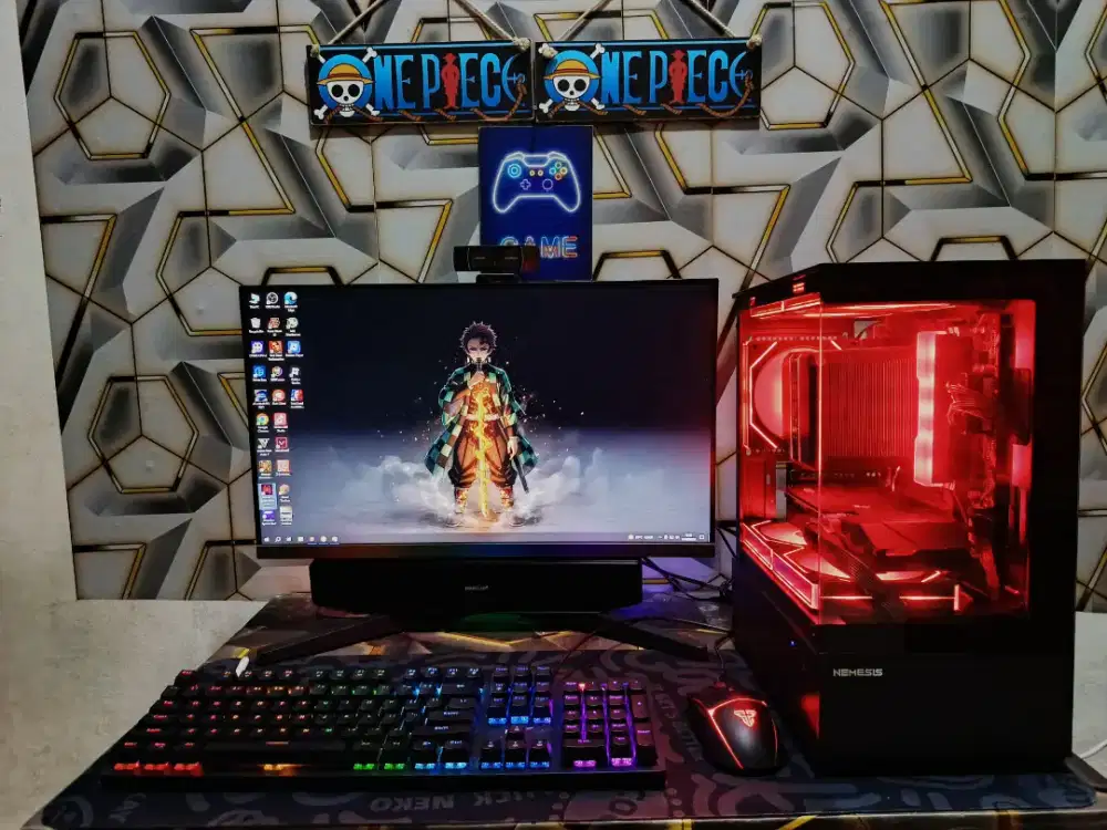 PC Gaming Ryzen 5 Fullset + Monitor