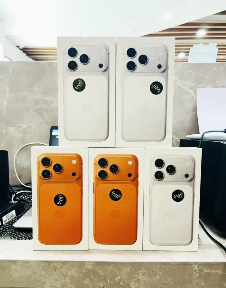 New 100% iphone 17 Pro 256GB grs resmi terima jual/beli hp second