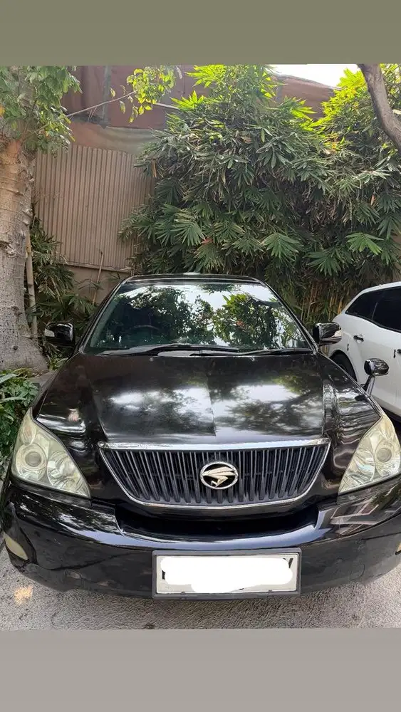 Toyota Harrier 2006 automatic hitam