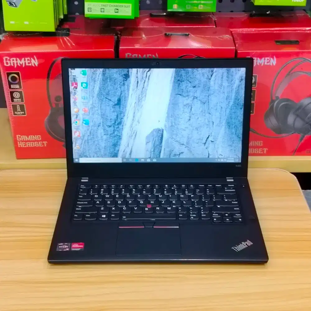 Lenovo ThinkPad A485 Ryzen 5 Pro RAM 8GB | SSD 128GB +500GB Siap Pakai