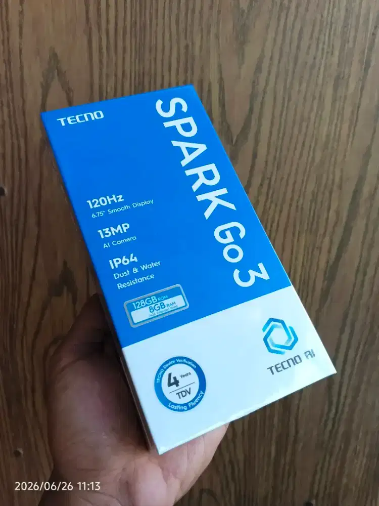 Tecno Spark Go3 4/128 New