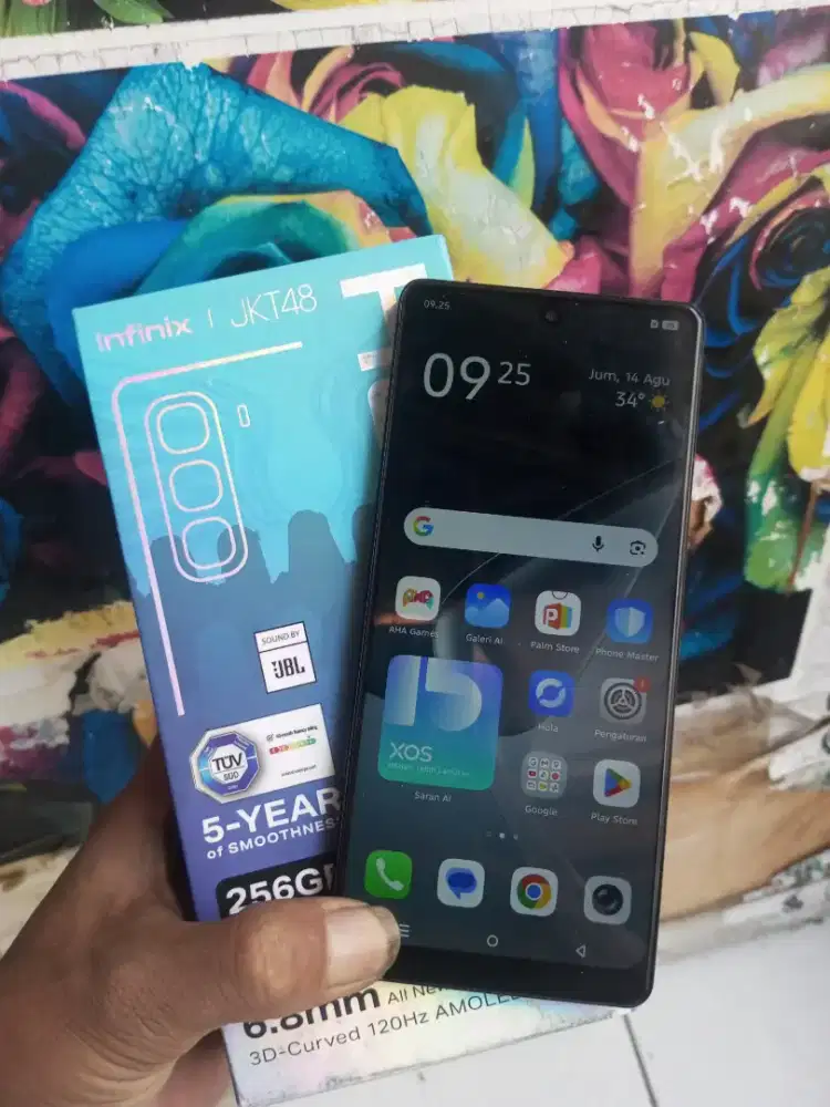 Infinix hote 50 pro plus ram 8/256 fullest