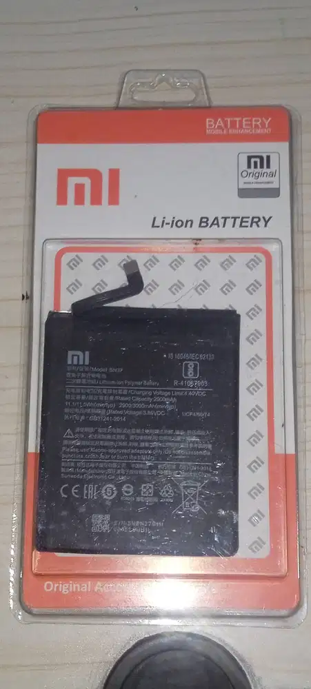 Batteray+xiaomi+redmi6a+original