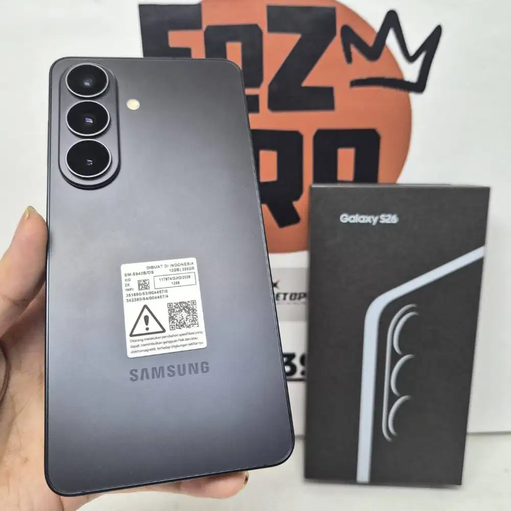 LIKE NEW Samsung S26 12/256GB FULLSET NO MINUS EX SEIN