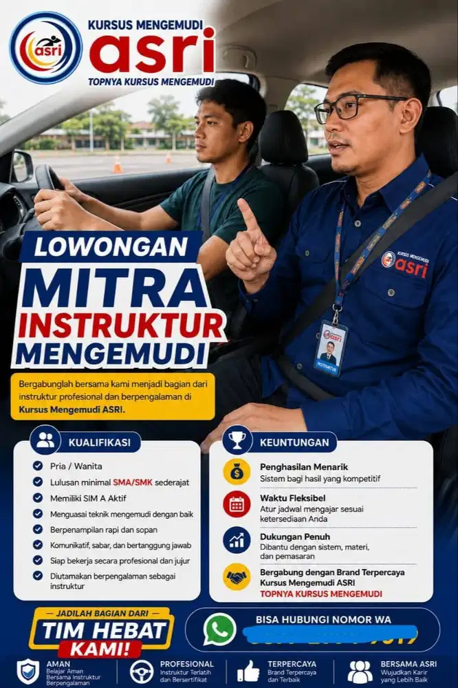 MITRA INSTRUKTUR KURSUS MENGEMUDI ASRI