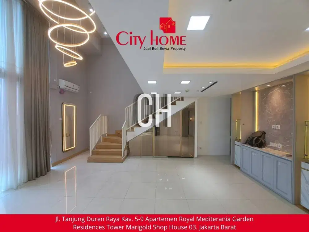 Apartemen Neo Soho Luas 123m2 Semi Furnished Mewah, Jakarta Barat