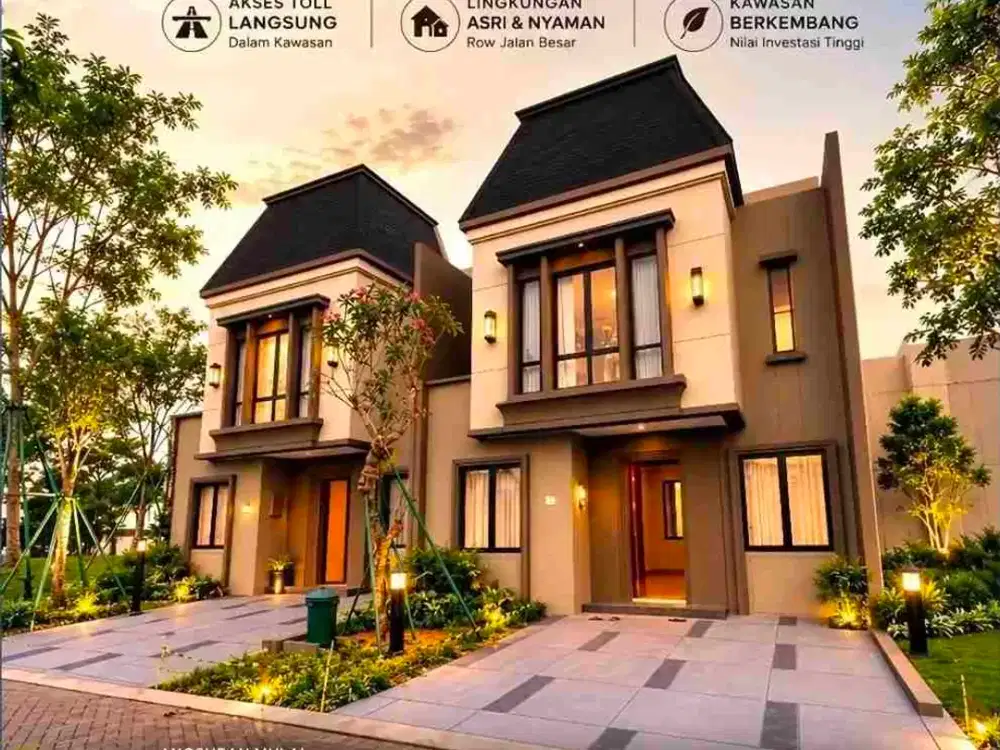CLUSTER MIMOSA - PARAMOUNT PETALS DIRECT TOL 120X CICILAN DEVELOPER ATAU KPR DP 5%