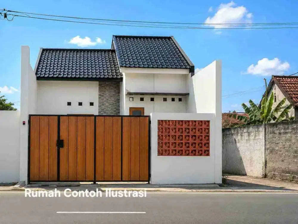 Rumah Baru Tepi Jalan Raya Murah
