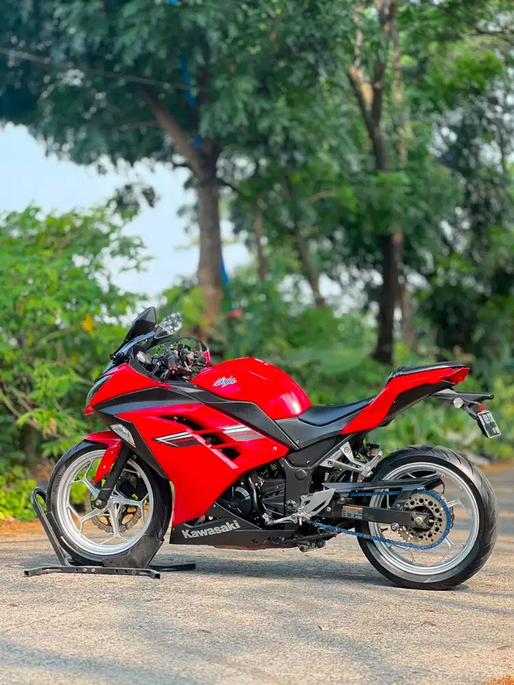 KAWASAKI NINJA 250 FI OLD MERAH 2017 PAJAK PANJANG TANPA PR