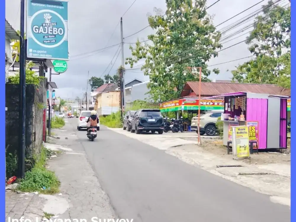 Tanah Selatan Kampus UII Kaliurang Yogyakarta Area Kost