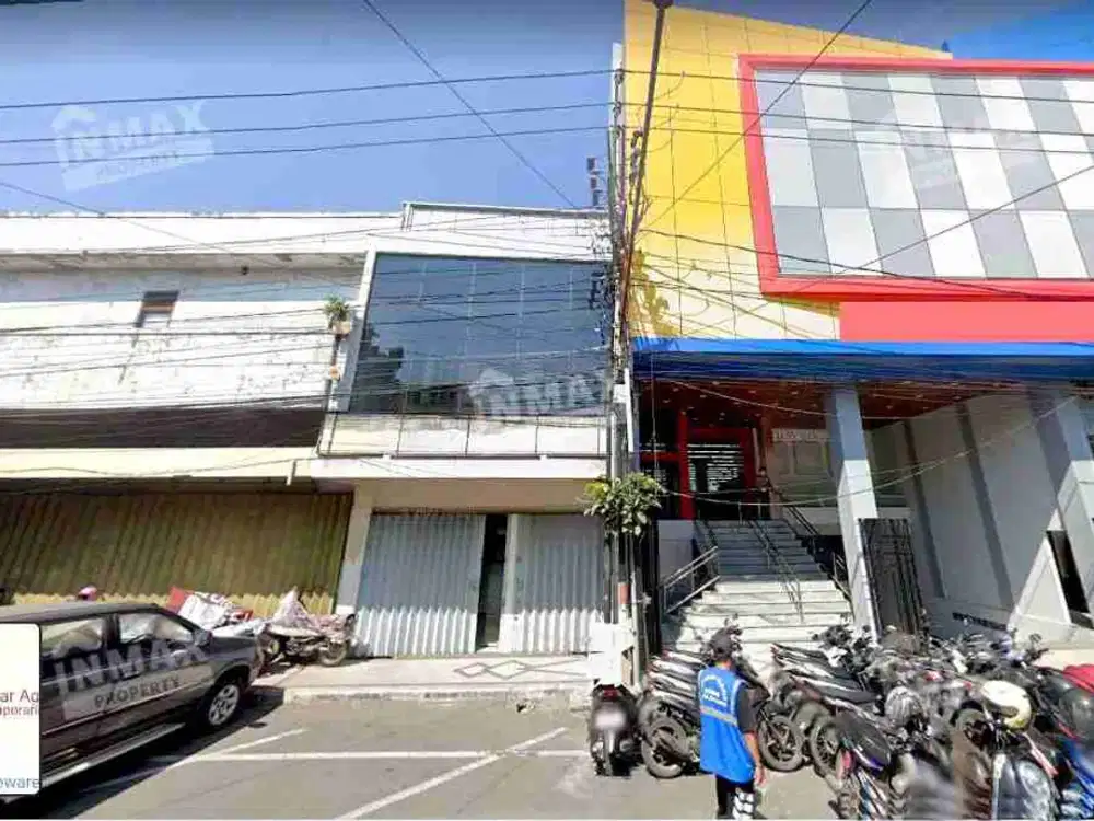 Ruko Lebar 5 meter Daerah  Pasar Besar Malang Area Komersial cocok untuk Detail, Grosir dan Kantor