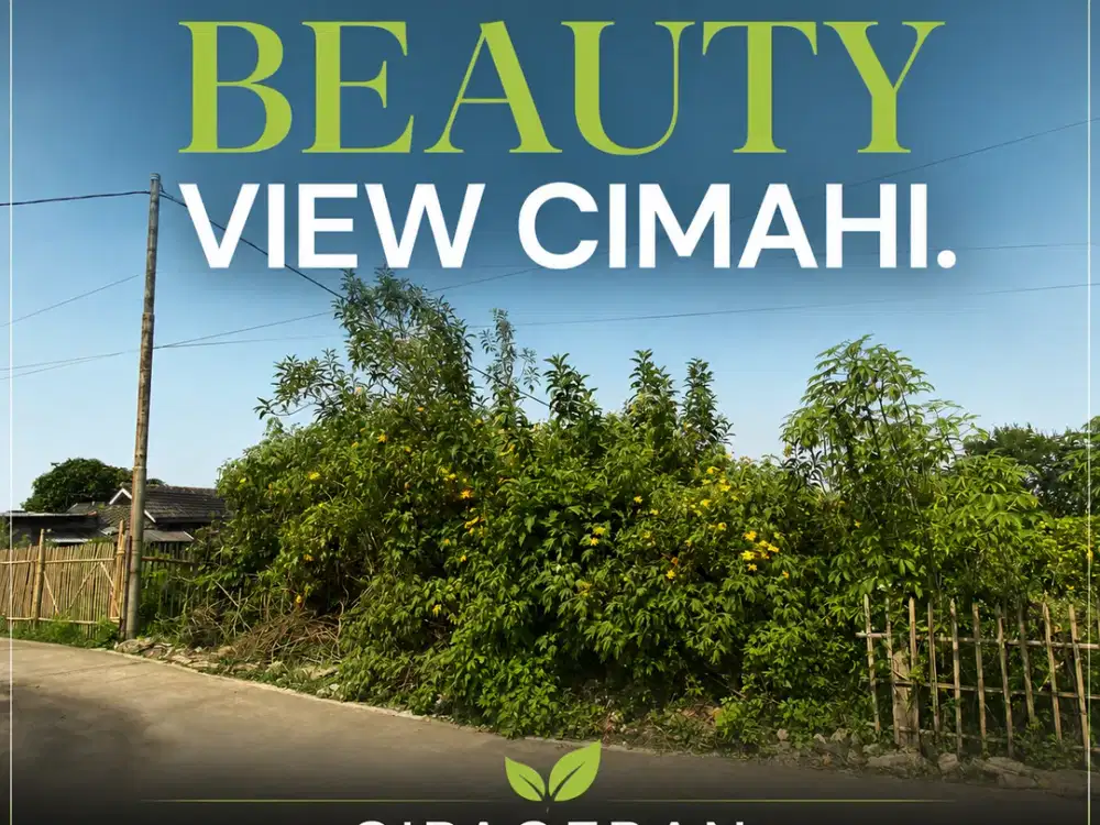 500JT?! KAVLING SHM DENGAN VIEW CANTIK DI CIPAGERAN