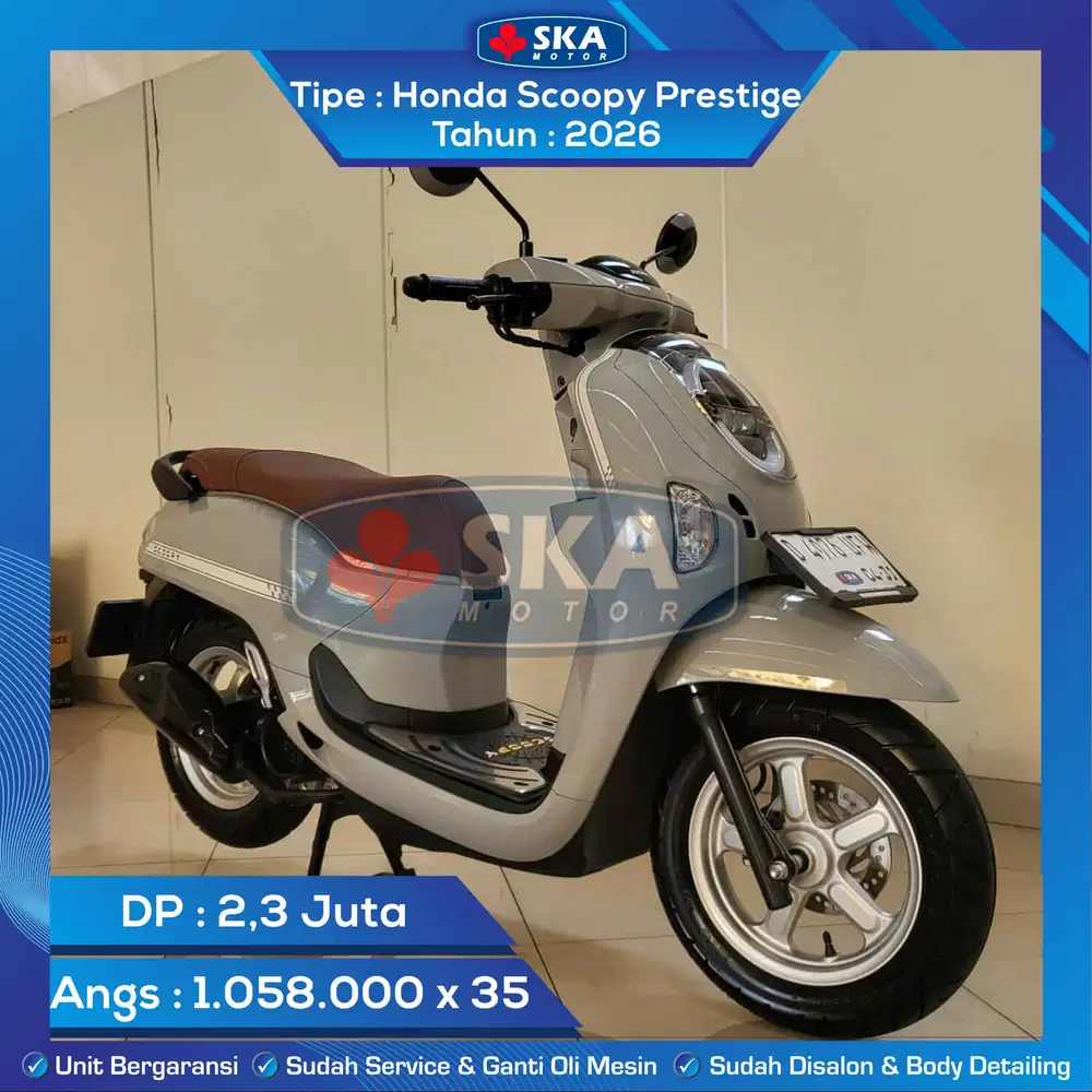 Honda Scoopy Prestige Tahun 2026