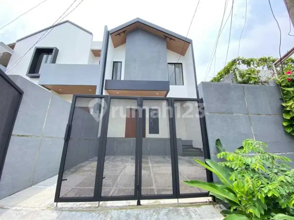 Rumah Baru Modern 2 Lantai Dalam Komplek Elit di Cinere