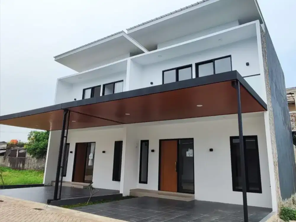 Rumah Baru Siap Huni 2 Lantai, DP 0% Cicilan Mulai 4 Jutaan, Strategis 10 Menit ke Tol Cijago dan Stasiun Depok - FREE PPN & Bebas Biaya
