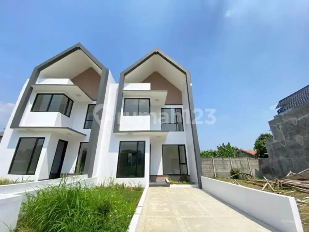 Rumah Baru Semi Furnished Desain Scandinavian di Jagakarsa